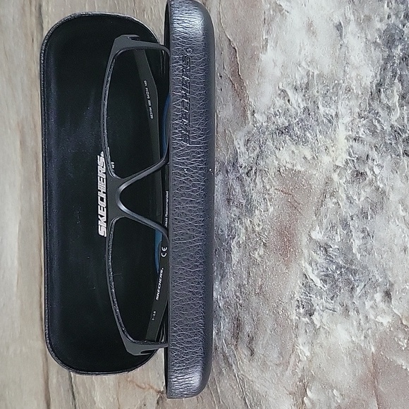 Skechers glasses frame size 54-14-145 color black and blue - Picture 6 of 6